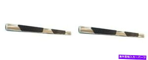 Nerf Bar Value Brand Ty513s nerf bar with step pads 5�C���`�ȉ~�`�̃X�g���[�g�|���b�V��2�p�b�N Value Brand TY513S Nerf Bar With Step Pads 5 Inch Oval Straight Polished 2 PACK�y���s�A���i�z