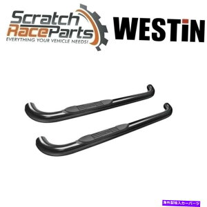 Nerf Bar EFXeB3 "ubNpE_[R[eBOtBbg97-03tH[hF-150 eV[YEhi[to[ Westin 3"Black Powder Coated Fits 97-03 Ford F-150 E-Series Round Nerf Bars