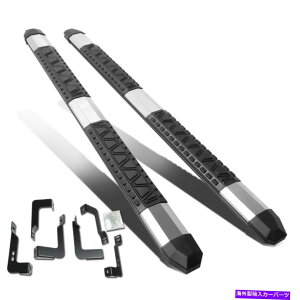 Nerf Bar 2PCS 5 "07-19Vo[h/VGGNXeup̃A~jEdnerfXebvo[ 2PCS 5" ALUMINUM LIGHT WEIGHT NERF STEP BARS FOR 07-19 SILVERADO/SIERRA EXT CAB