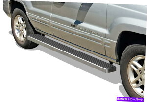Nerf Bar iboard�����j���O�{�[�h5�C���`�t�B�b�g99-04�W�[�v�O�����h�`�F���L�[4dr iBoard Running Boards 5 inches Fit 99-04 Jeep Grand Cherokee 4Dr�y���s�A���i�z