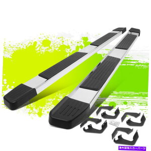 Nerf Bar 6 �g���^�^�R�}�_�u��/�N���[�L���u�̂��߂̃����j���O�{�[�h�������j���O�{�[�h05-21 6Polished Flat Step Bars Running Boards for Toyota Tacoma Double/Crew Cab 05-21�y���s�A���i�z
