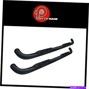 Nerf Bar Ford F-150��Promaxx Automotive 04-08 Super Crew 3 ''�u���b�N���E���h�i�[�t�o�[ ProMaxx Automotive For Ford F-150 04-08 Super Crew 3'' Black Round Nerf Bars�y���s�A���i�z