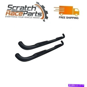 Nerf Bar PROMAXX AUTOMOTIVE FITS FORD F-150/250/350 15-18 SUPER 3 ''ubNEhi[to[ ProMaxx Automotive Fits Ford F-150/250/350 15-18 Super 3'' Black Round Nerf Bars