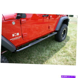 Nerf Bar 11590.06 Rugged Ridge 11590.06�T�C�h�`���[�u�X�e�b�v�t�B�b�g07 18�����O���[�iJK�j 11590.06 Rugged Ridge 11590.06 Side Tube Step Fits 07 18 Wrangler (Jk)�y���s�A���i�z