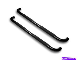 Nerf Bar ARMORDILLO 3 "99-18 GMC SierraM[LuphbvTChXebvo[ - }bgubN ARMORDILLO 3" DROP SIDE STEP BARS FOR 99-18 GMC SIERRA REGULAR CAB - MATTE BLACK