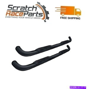 Nerf Bar PROMAXX AUTOMOTIVE BLACK RONDE NERF BARStBbg05-17YteBAN[3 '' ProMaxx Automotive Black Round Nerf Bars Fits 05-17 Nissan Frontier Crew 3''