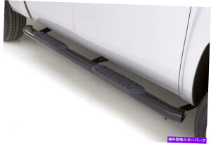 Nerf Bar Lund 05-17́Ag^^R}ANZXLu4C`ɓK܂Bȉ~`̘pȂX`[i[to[-Blac Lund 05-17 fits Toyota Tacoma Access Cab 4in. Oval Curved Steel Nerf Bars - Blac