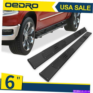 Nerf Bar 2019-2022 Dodge Ram 1500 Crew Cab 6 �T�C�h�X�e�b�v�����j���O�{�[�h��Oedro nerf�o�[ OEDRO Nerf Bars For 2019-2022 Dodge Ram 1500 Crew Cab 6 Side Step Running Board�y���s�A���i�z