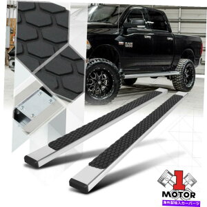 Nerf Bar 09-22 RAM 2500/3500�N���[�L���u4DR�p�̃N���������j���O�{�[�h5 �T�C�h�X�e�b�v/nerf�o�[ Chrome Running Board 5 Side Step/Nerf Bar for 09-22 Ram 2500/3500 Crew Cab 4Dr�y���s�A���i�z