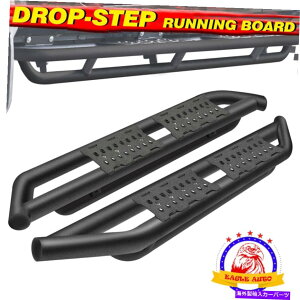 Nerf Bar 6 �W�[�v�����O���[JL�̃����j���O�{�[�h18-22 4�h�A�u���b�N�i�[�t�o�[�T�C�h�X�e�b�vBX 6 Running Board For JEEP WRANGLER JL 18-22 4 Door Black Nerf Bar Side Step BX�y���s�A���i�z
