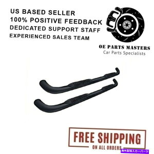 Nerf Bar Dodge Ram��Promaxx Automotive 09-16 Crew Cab 3 ''�u���b�N���E���h�i�[�t�o�[ ProMaxx Automotive For Dodge Ram 09-16 Crew Cab 3'' Black Round Nerf Bars