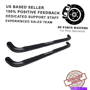 Nerf Bar Lund 22577380 3in Round Bent SS Nerf Bars for Sierra Silverado 19-21 Lund 22577380 3in Round Bent SS Nerf Bars Black For Sierra Silverado 19-21�y���s�A���i�z