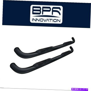 Nerf Bar 15-18V{[Rh/GMCLjI3 ''ubNEhi[to[Promaxx Automotive ProMaxx Automotive For 15-18 Chevy Colorado/GMC Canyon 3'' Black Round Nerf Bars