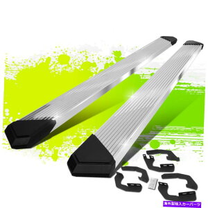 Nerf Bar 6 05-22�g���^�^�R�}�_�u���L���u�p�̃X�e�����X�|�v���[�c�����j���O�{�[�h 6 Stainless Steel Pleated Running Boards for 05-22 Toyota Tacoma Double Cab�y���s�A���i�z