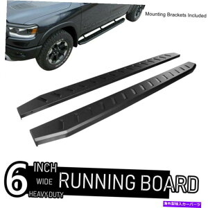 Nerf Bar 2002-2008̃jO{[h_bW1500NAbhLu6 "ubNTChXebvi[to[ Running Board For 2002-2008 Dodge Ram 1500 Quad Cab 6" Black Side Step Nerf Bar