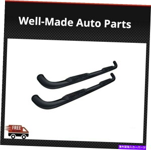 Nerf Bar PROMAXX AUTOMOTIVE ROUND NERF BARS 3 '' BLACK for 99-03 Ford F-150�X�[�p�[�L���u ProMaxx Automotive Round Nerf Bars 3'' Black For 99-03 Ford F-150 Super Cab�y���s�A���i�z