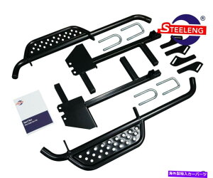 Nerf Bar wr[f[eB[i[to[ /NuJ[DSStJ[gp̃jO{[hi2̃Zbgj Heavy Duty Nerf Bars / Running Boards for Club Car DS Golf Cart (Set of 2)