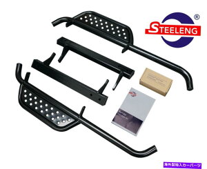 Nerf Bar Ezgo Txt 1996-2021StJ[g̃wr[f[eB[i[to[ /jO{[hi2̃Zbgj Heavy Duty Nerf Bars / Running Boards for EZGO TXT 1996-2021 Golf Cart(Set of 2)