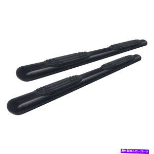 "Nerf Bar ���Y�^�C�^��04-15 GO RHINO 4 ""1000�V���[�Y�L���u�̒����̍����ȉ~�`�̃T�C�h�X�e�b�v For Nissan Titan 04-15 Go Rhino 4"" 1000 Series Cab Length Black Oval Side Steps�y���s�A���i�z"