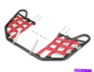 Nerf Bar Polaris Predator 500 nerfbars atv nerf bars�u���b�N�o�[/���b�h�l�b�g Polaris Predator 500 Nerfbars Atv Nerf Bars Black Bars/Red Nets�y���s�A���i�z