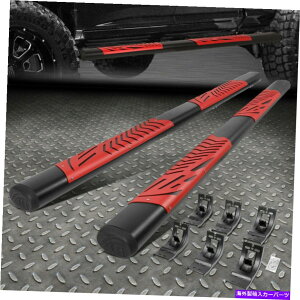 Nerf Bar 09-22�_�b�W����1500 2500 3500�N���[�L���u5 �ȉ~�`�̃X�e�b�v�o�[�����j���O�{�[�h���b�h FOR 09-22 DODGE RAM 1500 2500 3500 CREW CAB 5OVAL STEP BAR RUNNING BOARDS RED�y���s�A���i�z