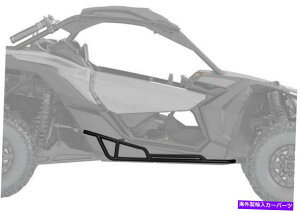 Nerf Bar 2017-2022̃P~gTChi[to[bNXC_[K[hAM}[xbNX3 KEMIMOTO Side Nerf Bars Rock Sliders Guard for 2017-2022 Can Am Maverick X3