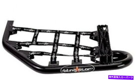 Nerf Bar Blingstar Factory Pegs nerf bar Blingstar Factory Pegs Nerf Bars Honda TRX 400EX Black ATV-0307BLK