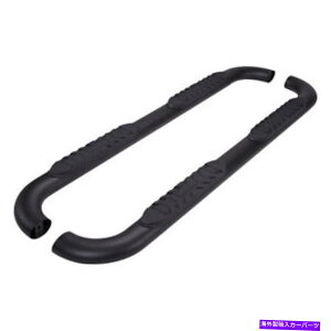 Nerf Bar TrailFX A1009B NERF BAR�u���b�N�`�^���̕\�ʃX�e�b�v�t�� TrailFX A1009B Nerf Bar Black Titanium With Surface Steps�y���s�A���i�z