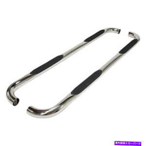 Nerf Bar TrailFX A0034S NERFo[́A\ʃXebvŖĂ܂ TrailFX A0034S Nerf Bar Polished With Surface Steps