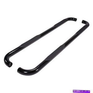 Nerf Bar TrailFX 1130370033 NERF BARubNpE_[́A\ʃXebvŃR[eBOĂ܂ TrailFX 1130370033 Nerf Bar Black Powder Coated With Surface Steps