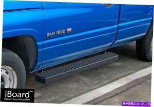 Nerf Bar サイドステップナーフバー5 "ブラックフィット94-01ダッジラム1500/2500/3500レギュラーキャブ Side Steps Nerf Bars 5" Black Fit 94-01 Dodge Ram 1500/2500/3500 Regular Cab