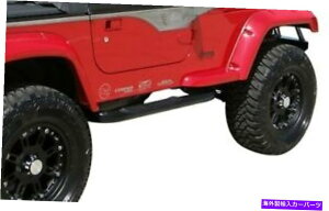 Nerf Bar Xebvi[to[{fBTCh3C`B Step Nerf Bar Body Side 3 in. Wheel To Wheel Round Step Bar fits rampage 8825