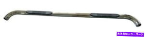 Nerf Bar 3  "EhxgX^C̕\ʃXebvpbhValueuhFD006S NERFo[ VALUE BRAND FD006S Nerf Bar With Surface Step Pads At 3" Round Bent Style With