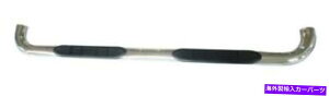 Nerf Bar 3  "EhxgX^C̕\ʃXebvpbhValueuhDR014S NERFo[ VALUE BRAND DR014S Nerf Bar With Surface Step Pads At 3" Round Bent Style In S