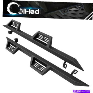 Nerf Bar 07-18pW[vO[jk jku 4hAjO{[hhbvTChXebvnerfo[2x for 07-18 Jeep Wrangler JK JKU 4 Door Running Boards Drop Side Step Nerf Bars 2x