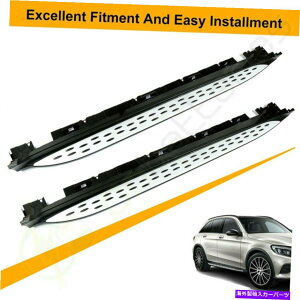 Nerf Bar 2016-2021ZfXxcGLC300 X253 NERFo[TChXebvjO{[hɓKĂ܂ Fit For 2016-2021 Mercedes-Benz GLC300 X253 Nerf Bars Side Steps Running Boards