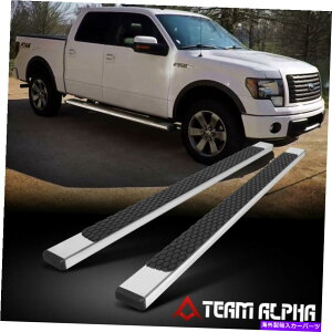 Nerf Bar 2004-2014 Ford F150 [Crew Cab] Chrome SS 5 "tbg{[hTChXebv/Nerf Bar Fits 2004-2014 Ford F150 [CREW CAB] Chrome SS 5" Flat Board Side Step/Nerf Bar