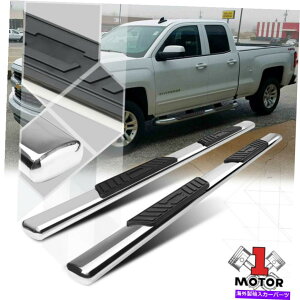 Nerf Bar Chrome 5 �T�C�h�X�e�b�vNERF�o�[�����j���O�{�[�h99-14 SILVERADO/SIERRA EXT CAB Chrome 5 Side Step Nerf Bar Running Board for 99-14 Silverado/Sierra Ext Cab�y���s�A���i�z