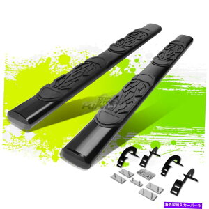 Nerf Bar 6 �t�H�[�h���C�g�f���[�e�B�X�[�p�[�L���u97-03�̂��߂̃����j���O�{�[�h�𑖂�ȉ~�`�̃R�[�e�B���O�X�e�b�vnerf�o�[ 6 Oval Coated Step Nerf Bars Running Boards for Ford Light Duty Super Cab 97-03�y��