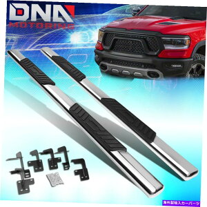 Nerf Bar 2019-2020 RAM 1500�N�A�b�h�L���u5 �ȉ~�`�̃`���[�u�X�e�b�v�i�[�t�o�[�����j���O�{�[�h�N���� FOR 2019-2020 RAM 1500 QUAD CAB 5OVAL TUBING STEP NERF BAR RUNNING BOARD CHROME�y���s�A���i�z