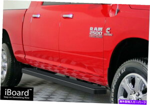 Nerf Bar �X�e�C���u���b�N5 "iboard�T�C�h�X�e�b�v�i�[�t�o�[�t�B�b�g10-22�_�b�W����2500 3500���K�L���u Stain Black 5" iBoard Side Step Nerf Bar Fit 10-22 Dodge Ram 2500 3500 Mega Cab