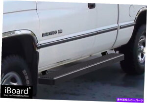 Nerf Bar IBOARD�T�C�h�X�e�b�vNERF�o�[6 �u���b�N�t�B�b�g94-01�_�b�W����1500/2500/3500�N���u�L���u iBoard Side Steps Nerf Bars 6 Black Fit 94-01 Dodge Ram 1500/2500/3500 Club Cab