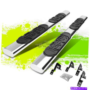 Nerf Bar 6 �ȉ~�`�̃T�C�h�X�e�b�vnerf�o�[�����j���O�{�[�hL+R F150�X�[�p�[�L���u09-14 6 Oval Polished Side Step Nerf Bars Running Boards L+R for F150 Super Cab 09-14