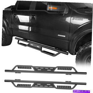 Nerf Bar �L���u�����O�X�h���b�v�T�C�h�X�e�b�v�o�[�����j���O�{�[�h�t�B�b�g�t�H�[�hF-150�X�[�p�[�N���[2009-2014 Cab-Length Drop Side Steps Bar Running Board Fit Ford F-150 Super Crew 2009-2014�y���s�A���i�z