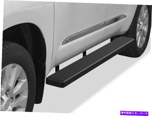 Nerf Bar iboard�����j���O�{�[�h6�C���`�}�b�g�u���b�N�t�B�b�g08-22�g���^�Z�R�C�A iBoard Running Boards 6 inches Matte Black Fit 08-22 Toyota Sequoia