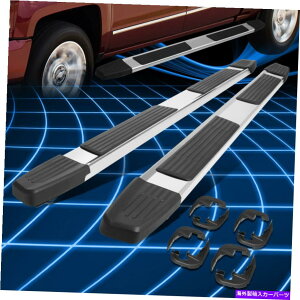 Nerf Bar 19-22シルバラードシエラクルーキャブ6 "クロムS/Sステップナーフバーランニングボード For 19-22 Silverado Sierra Crew Cab 6" Chrome S/S Step Nerf Bar Running Boards