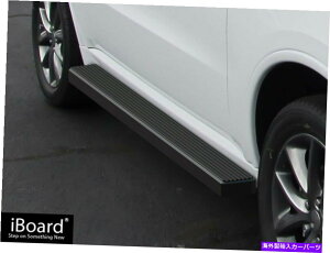 Nerf Bar �X�e�C���u���b�N5 "iboard�T�C�h�X�e�b�v�i�[�t�o�[�t�B�b�g11-22�_�b�W�f�������S Stain Black 5" iBoard Side Step Nerf Bar Fit 11-22 Dodge Durango