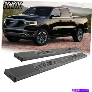 "Nerf Bar 2009-2018 Dodge Ram 1500 Crew Cab 6 ""�����j���O�{�[�hNERF�o�[�T�C�h�X�e�b�vblk for 2009-2018 Dodge Ram 1500 Crew Cab 6"" Running Boards Nerf Bars Side Steps BLK�y���s�A���i�z"