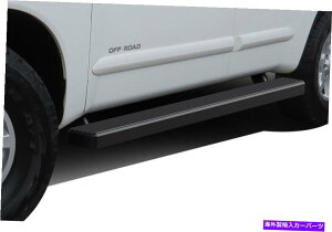 Nerf Bar iboard�����j���O�{�[�h4�C���`�}�b�g�u���b�N�t�B�b�g04-16���Y�A���}�_ iBoard Running Boards 4 inches Matte Black Fit 04-16 Nissan Armada