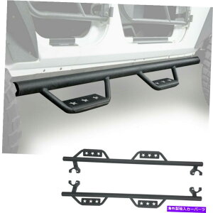 Nerf Bar It[hmXbvChhbvTChXebvi[to[tBbgW[vO[JK 2007-2018 4DR Off-road Non-slip Wide Drop Side Step Nerf Bar Fit JeepWrangler JK 2007-2018 4Dr